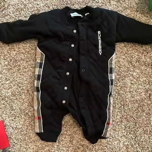 Burberry baby Baby's Quilted Vintage Check Jumpsuit